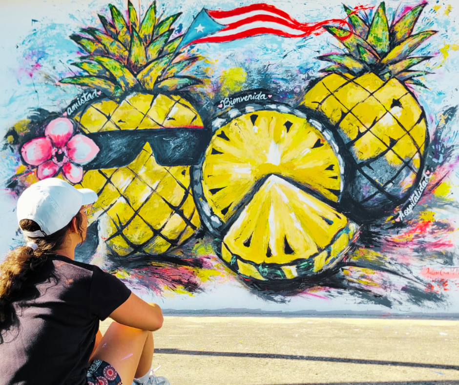 Mural de piñas